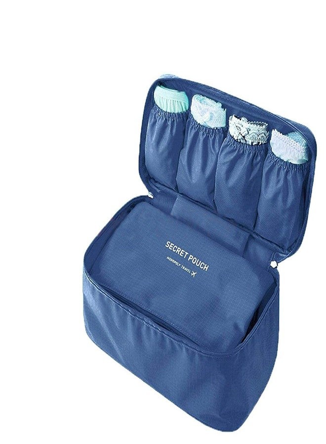 Dhamee 4 Pocket Nylon Garment Bag Travel & Storage Bag Lingerie-Bra-Pouch (Multi Color) - Image 1